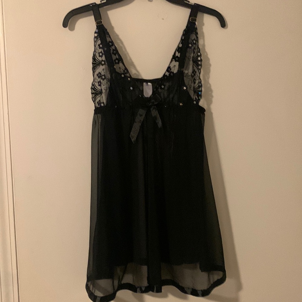 Black lingerie